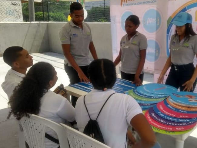 Adelantan jornada de prevención de embarazados para jóvenes en Cartagena