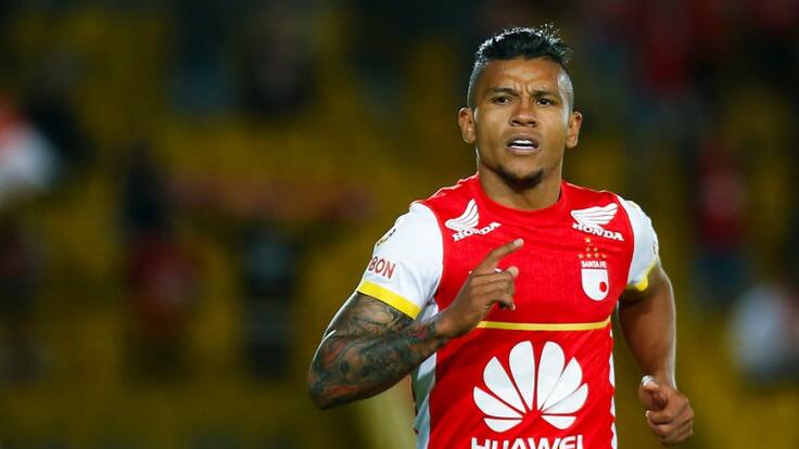Wilson Morelo, delantero de Santa Fe