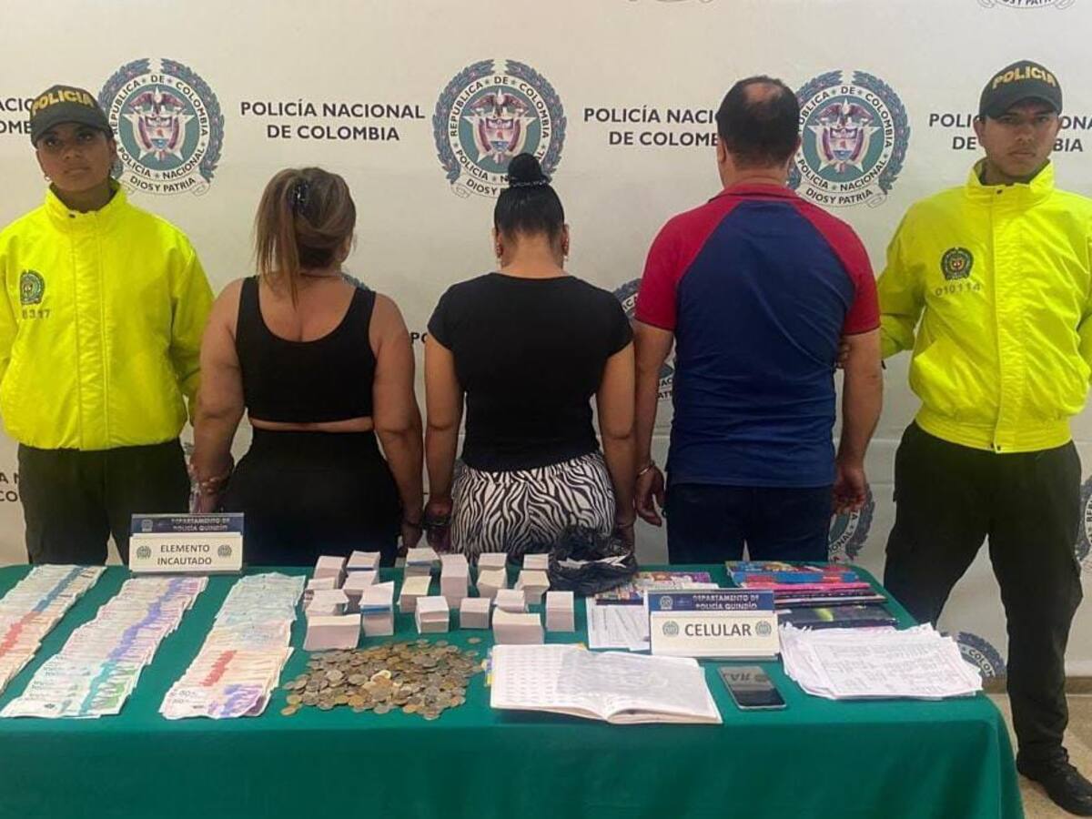 Operativos contra el chance ilegal en Armenia, dos mujeres capturadas por la Policía