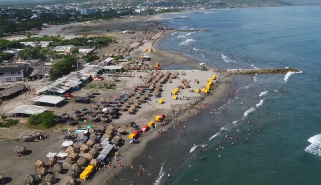 Playas de Puerto Colombia. Cortesía: Alcaldía