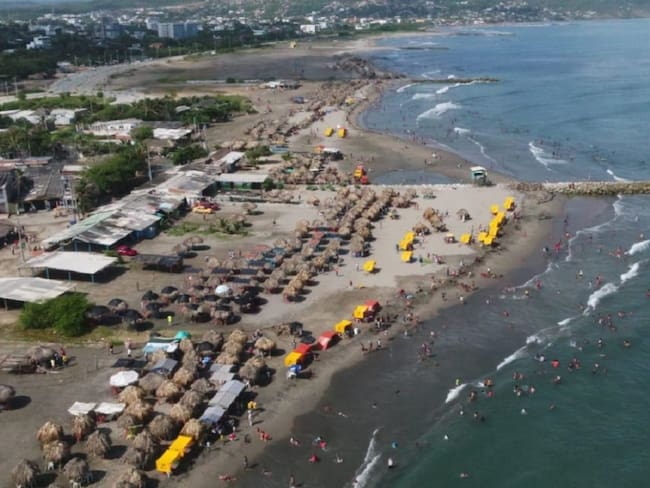 Playas de Puerto Colombia. Cortesía: Alcaldía