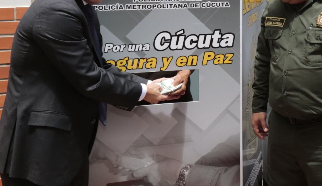 Pago de recompensas en Cúcuta