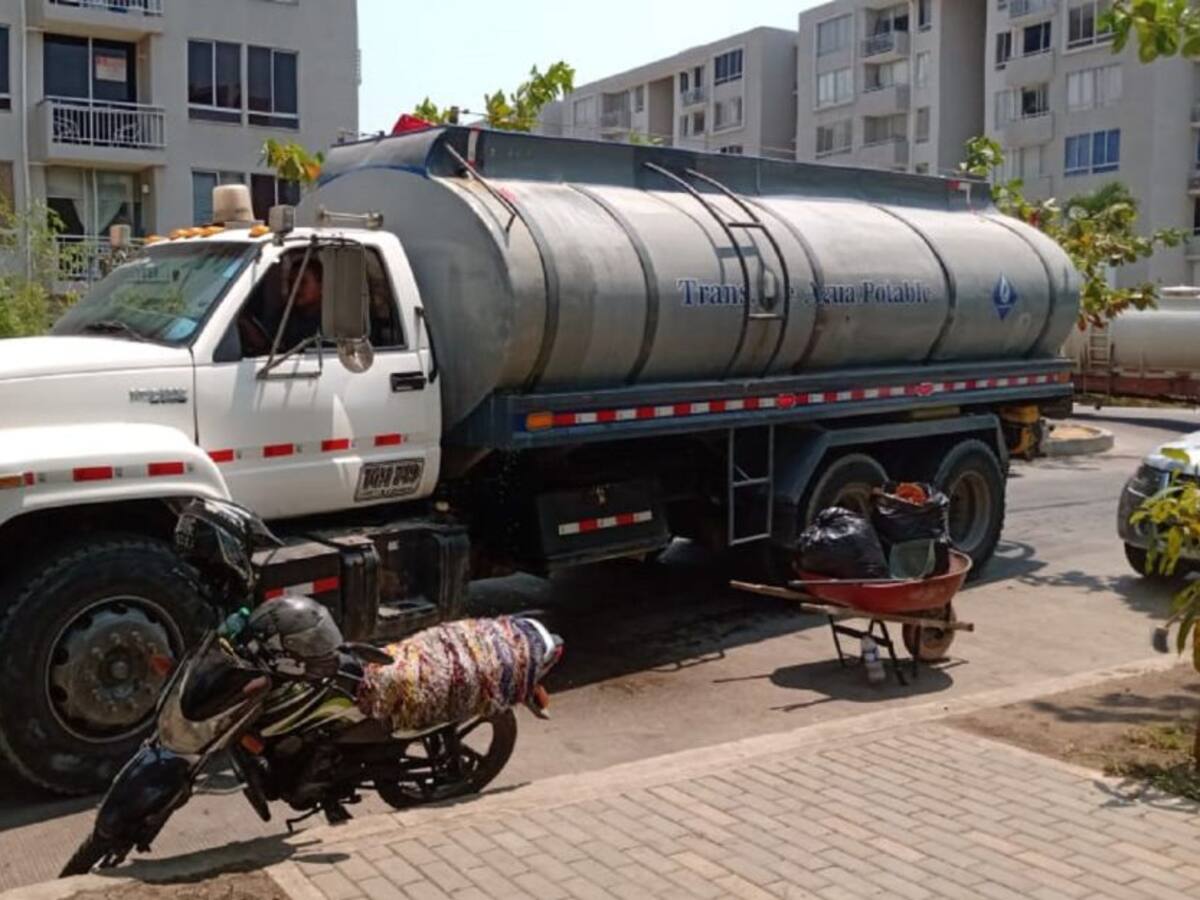 En Cartagena, Parque Heredia completa 4 días sin agua