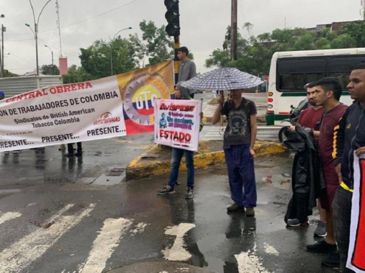 Disturbios en Univalle durante Jornada del Paro Nacional en Cali