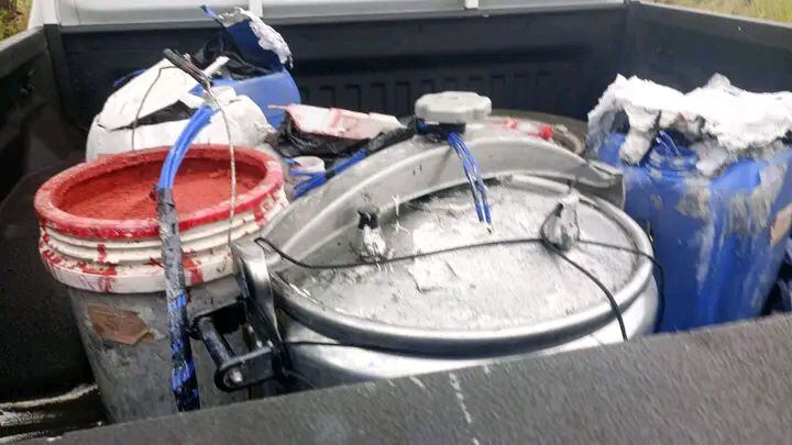 Como medida preventiva, se evacuó a los residentes . Foto Redes Sociales.