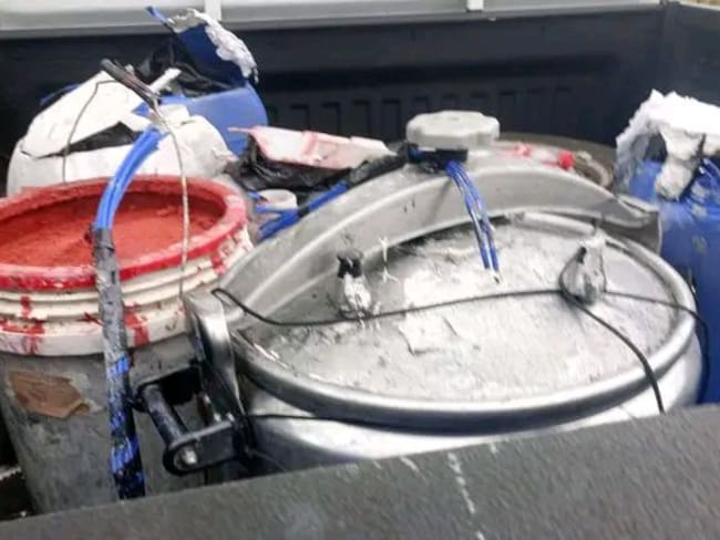 Como medida preventiva, se evacuó a los residentes . Foto Redes Sociales.