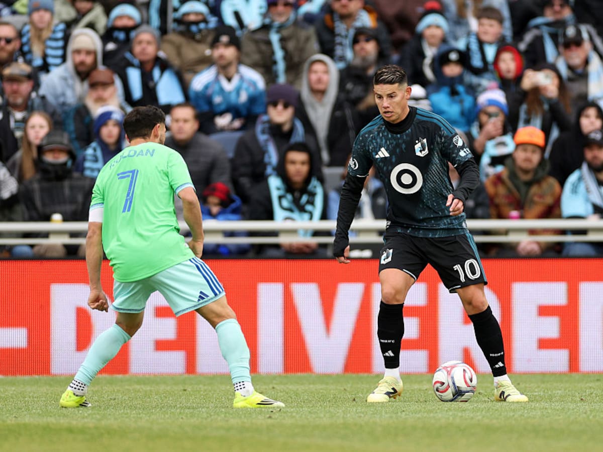 Minnesota United 0-0 Seattle Sounders: ¿Cómo le fue a James Rodríguez?