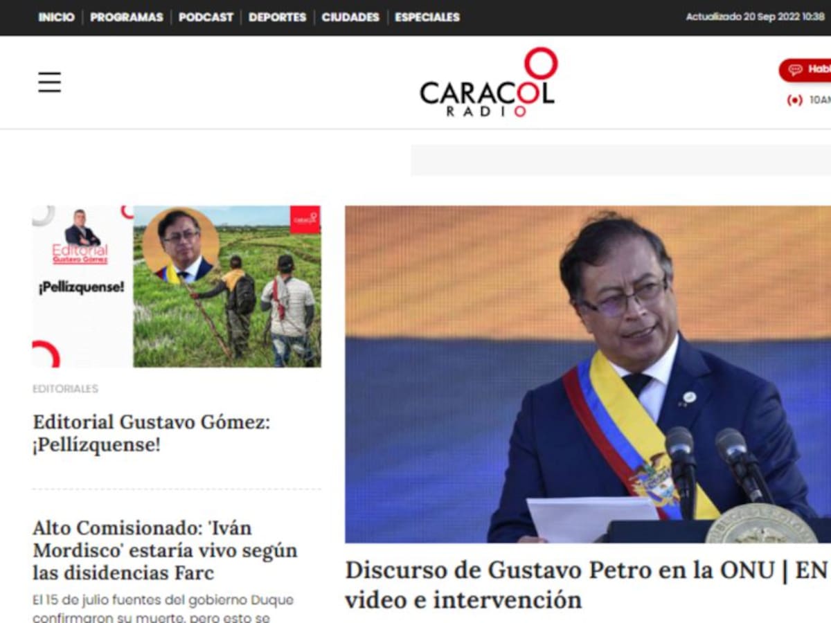 Caracol Radio rediseña sitio web y adopta tecnología de The Washington Post