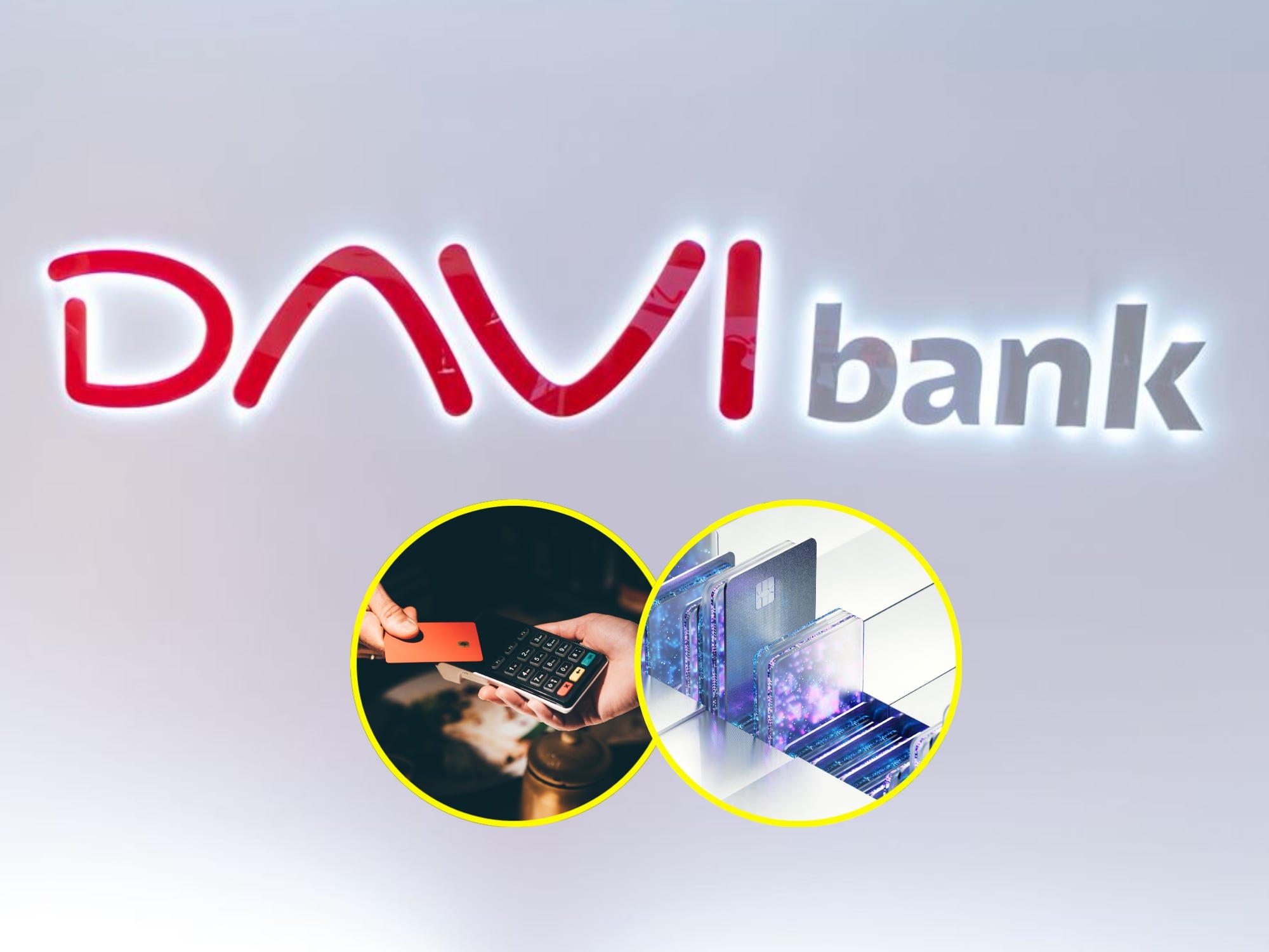 Logo DAVIbank e imágenes de referencia. Fotos: DAVIbank / Getty Images