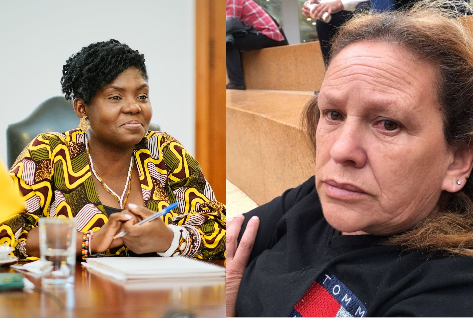 Francia Márquez y Luz Fabiola Rubiano | Fotos: Colprensa y Suministrada