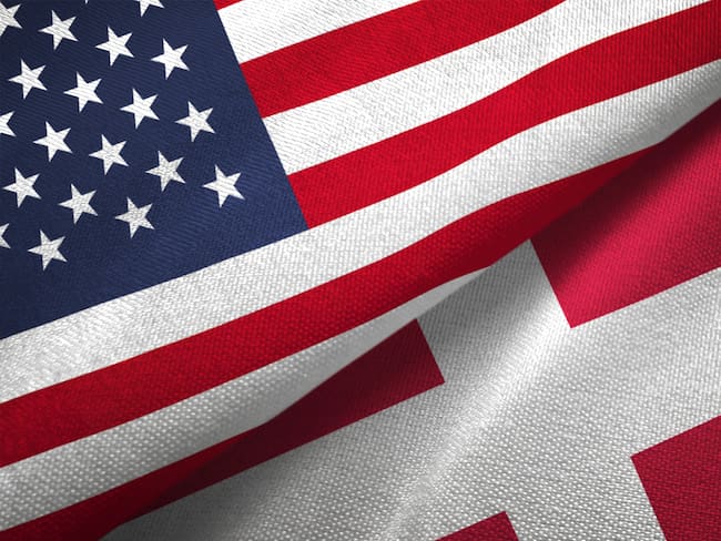 Dinamarca y EE.UU. . Foto: Getty Images