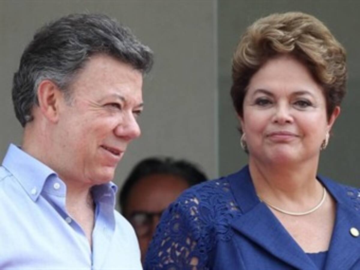 Santos desayunará con Dilma y luego irá al juego Colombia - Costa de Marfil
