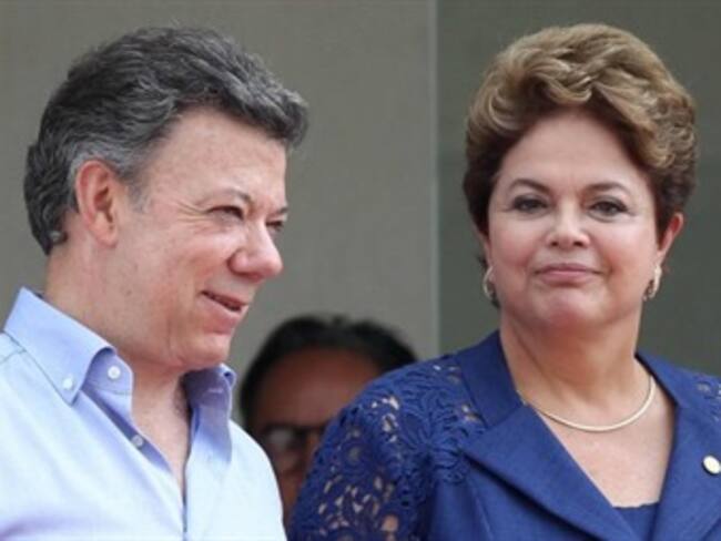 Santos desayunará con Dilma y luego irá al juego Colombia - Costa de Marfil