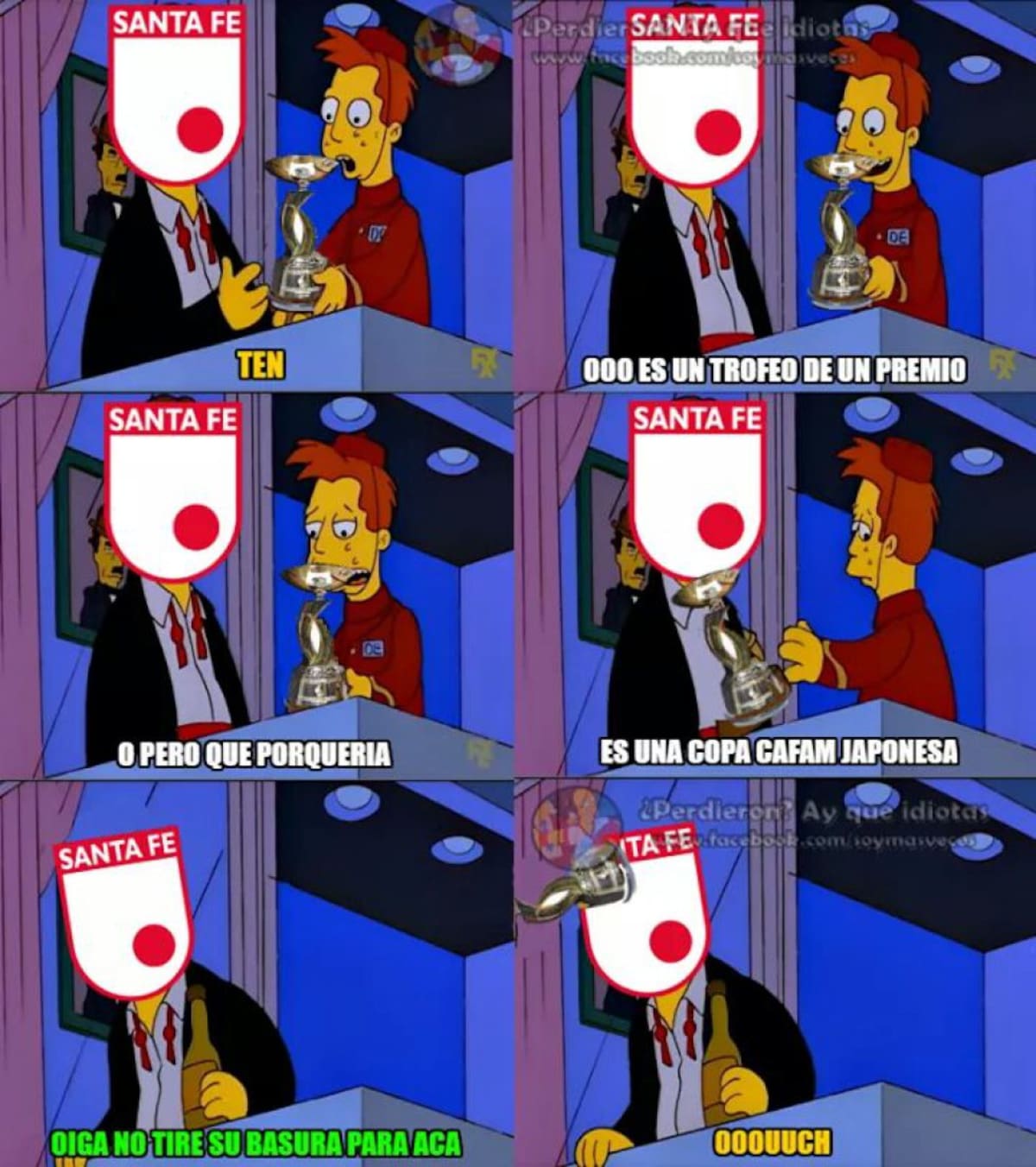 Aunque es un mérito para el fútbol colombiano, las redes sociales no se hicieron esperar ante la desconocida Suruga Bank.