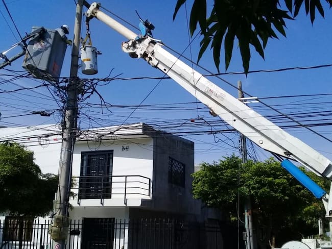 Varios barrios de Barranquilla y Soledad sin energía este martes
