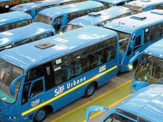No hay terrenos en Bogotá para guardar los buses del SITP