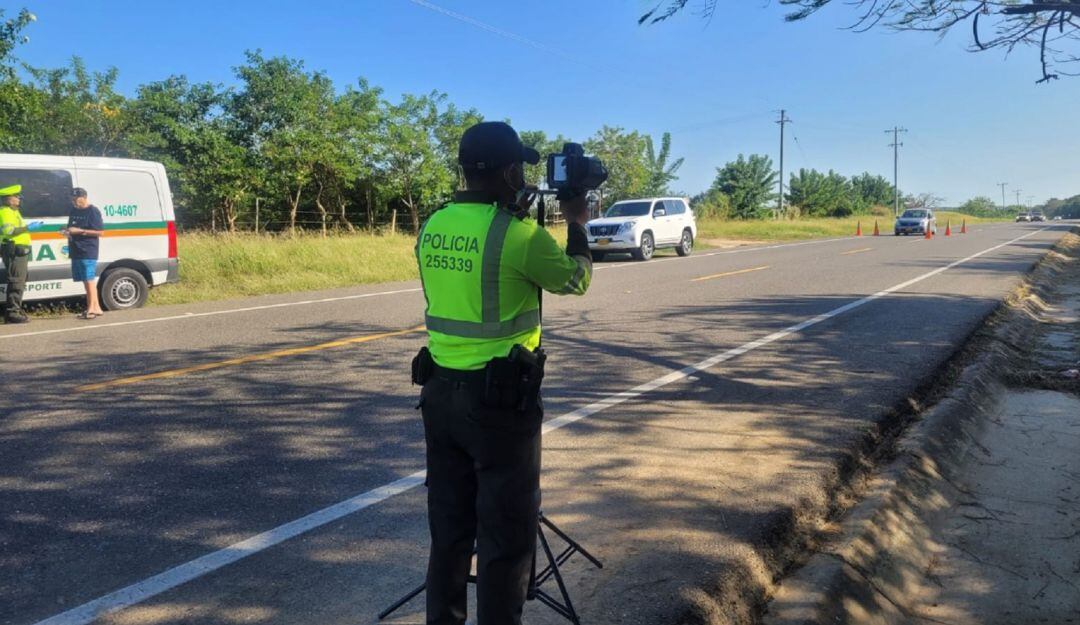 238 comparendos aplicados a conductores que violaron el código nacional de tránsito, ocho de ellos por conducir en estado de embriaguez
