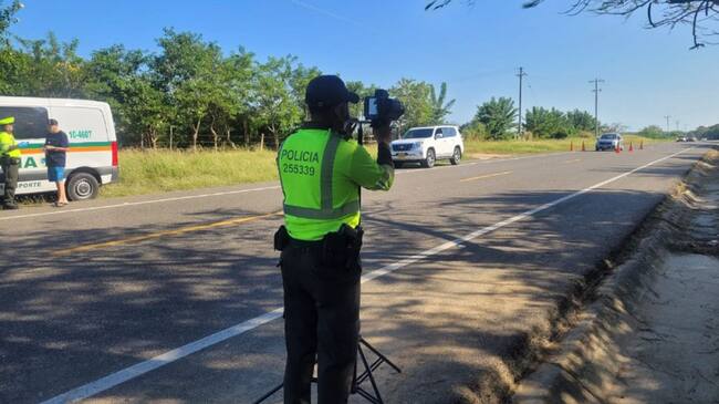 238 comparendos aplicados a conductores que violaron el código nacional de tránsito, ocho de ellos por conducir en estado de embriaguez