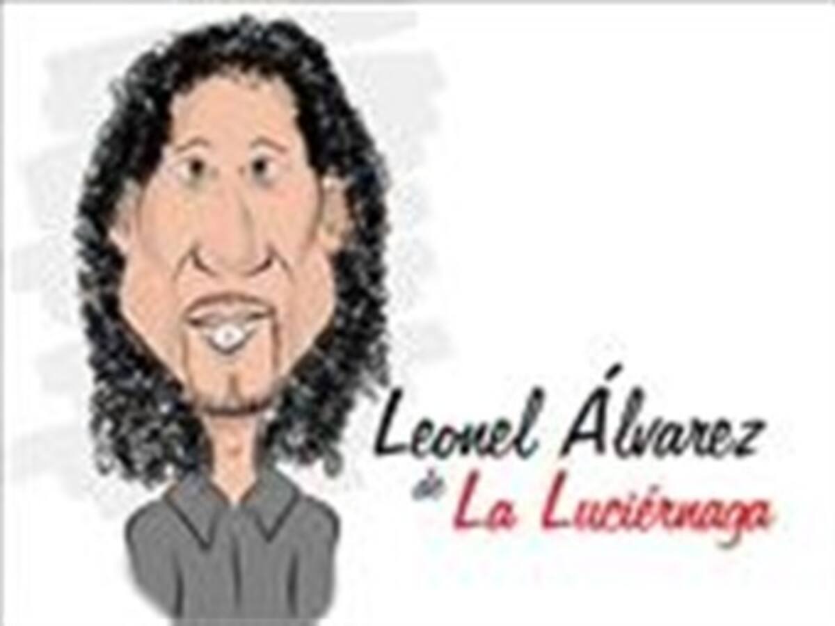Leonel Álvarez de La Luciérnaga en su cumpleaños