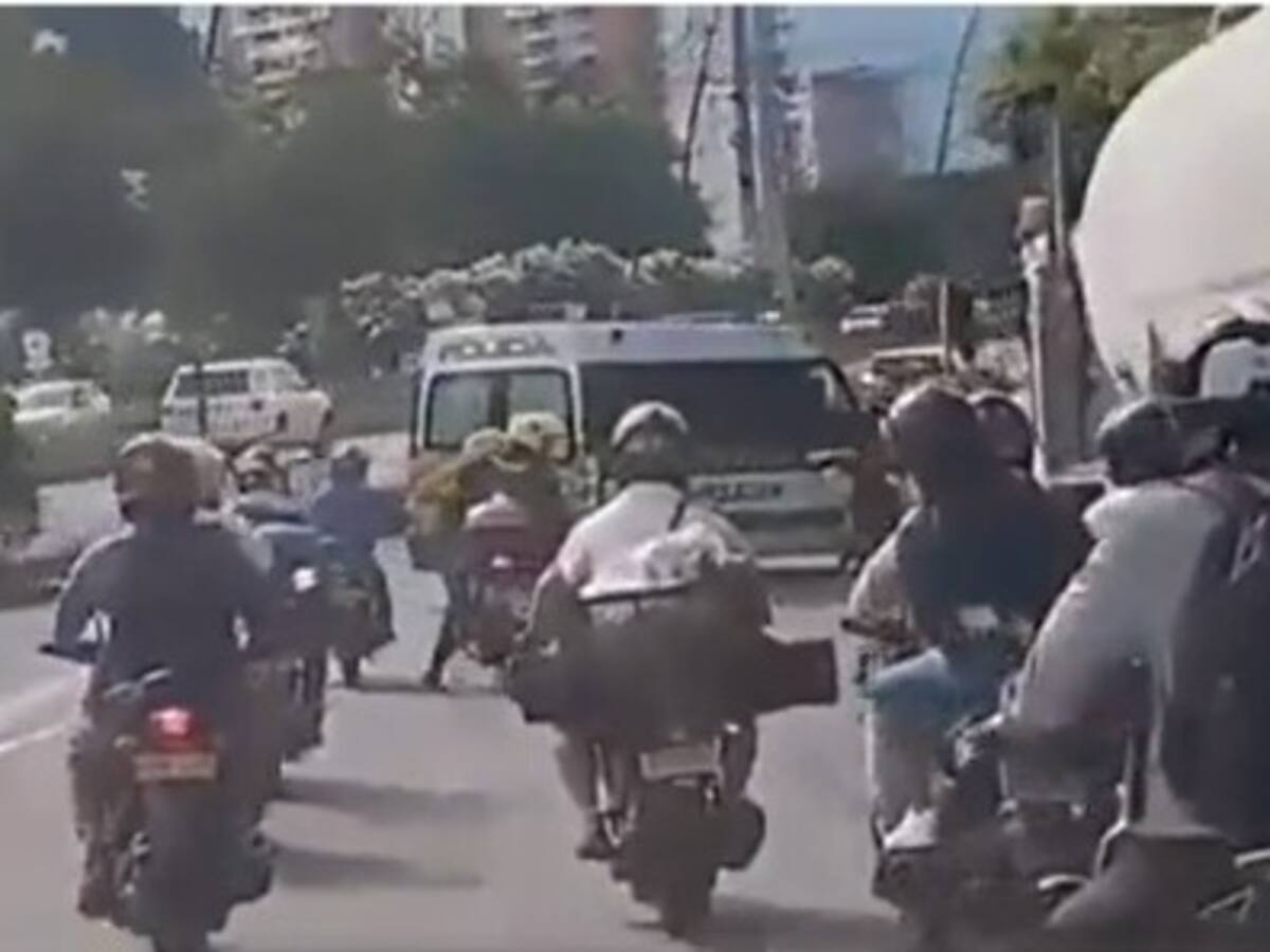 VIDEO: Así fue la persecución a polizón que intentó robar a conductor