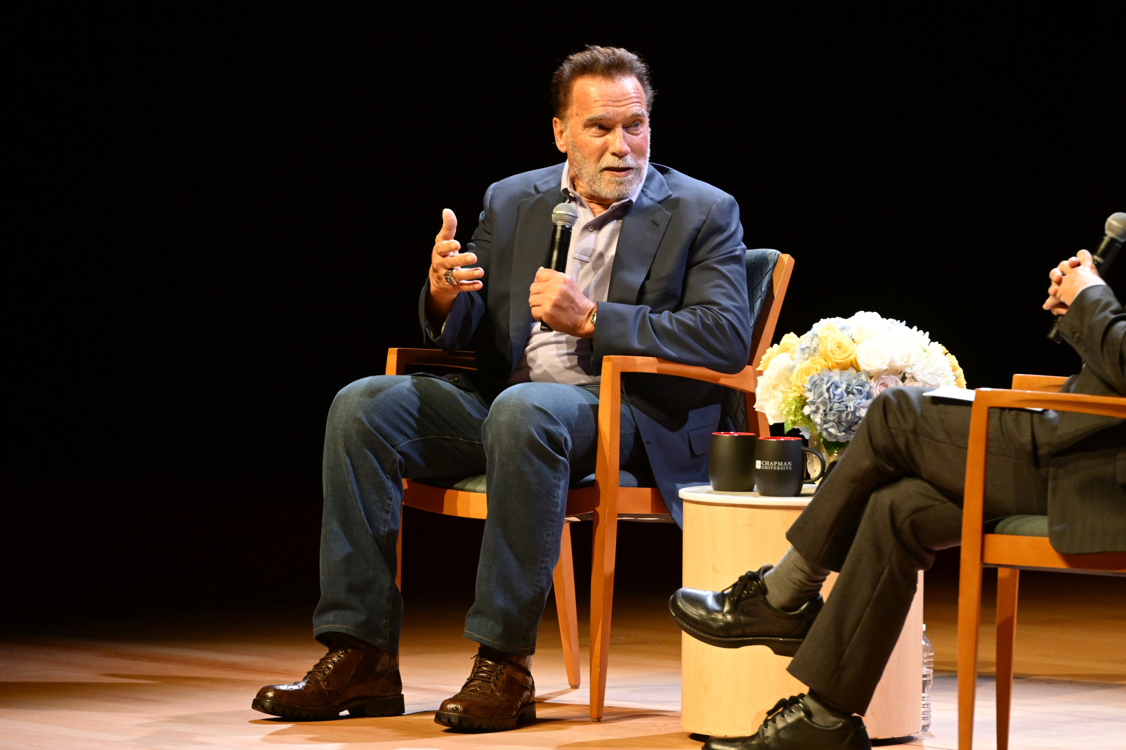 Arnold Schwarzenegger. Foto: Michael Tullberg/Getty Images.