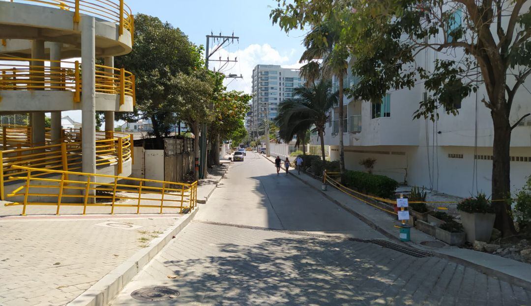 El curioso hecho ocurrió en un edificio de la zona norte