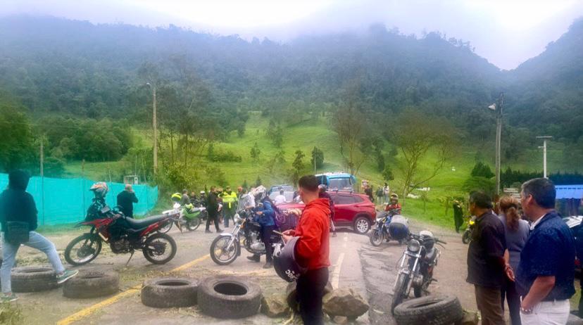 Cierre de la Troncal Tequendama