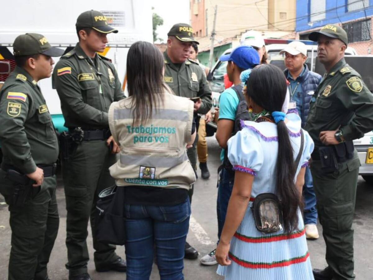 Indígenas que se dedicaban a la mendicidad, regresaran a sus resguardos