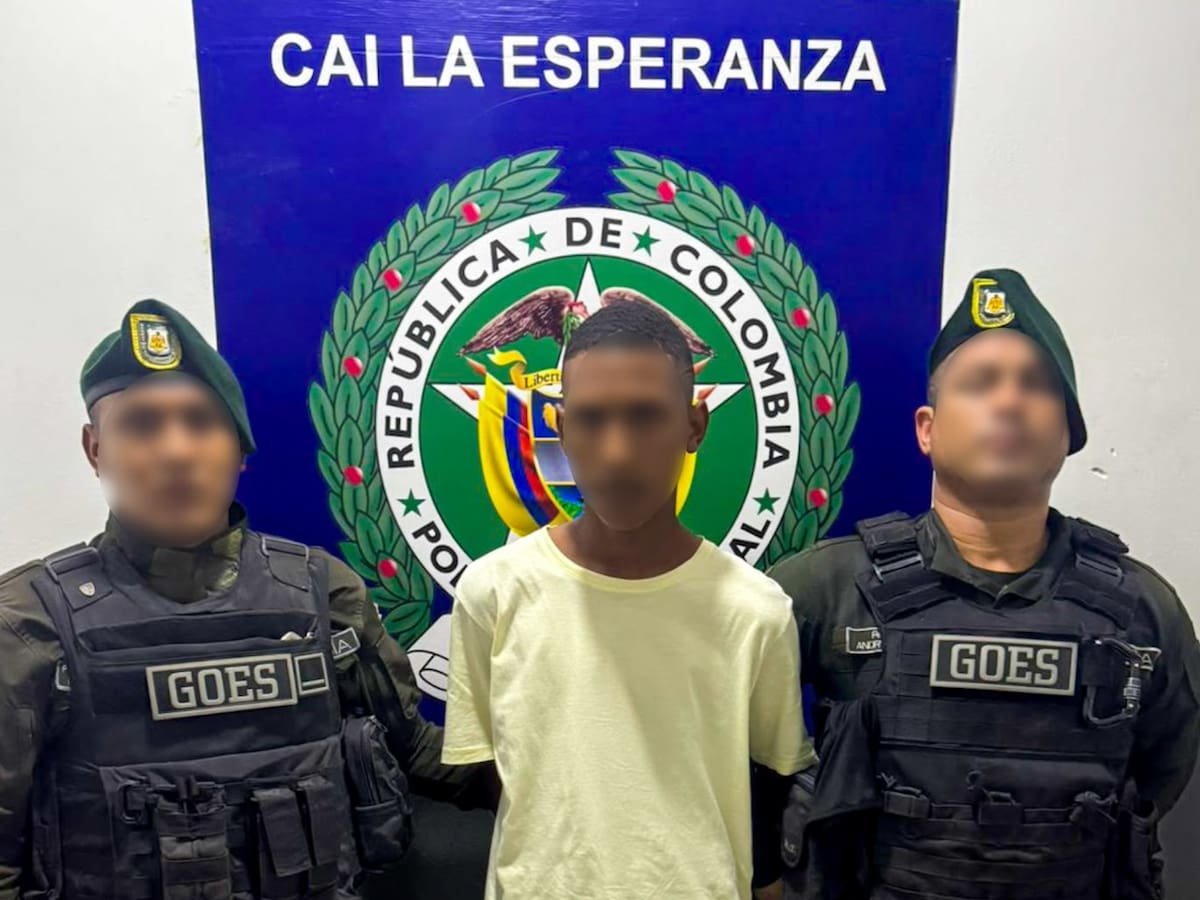 Policía captura a alias ‘Maicol’, con más de 450 gramos de marihuana en Chiquinquirá