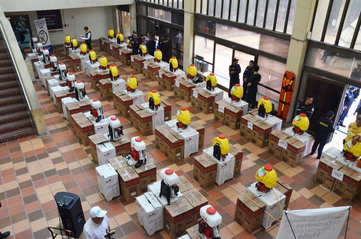 Kits para atención de emergencias.