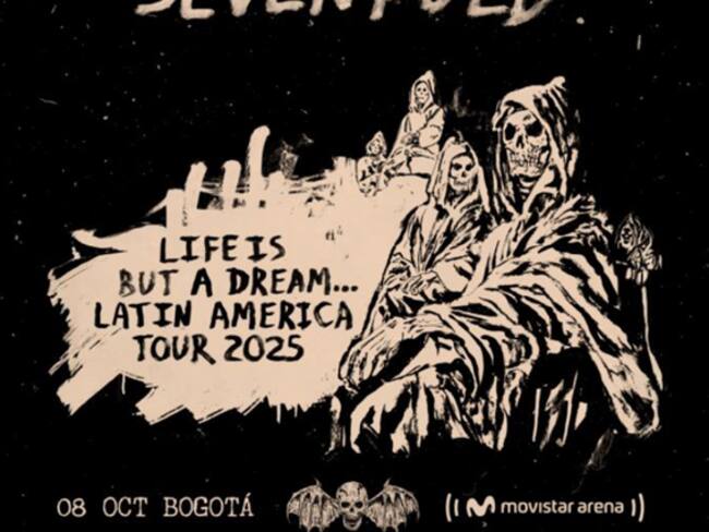 Avanged Sevenfold por primera vez en Concierto en Bogotá