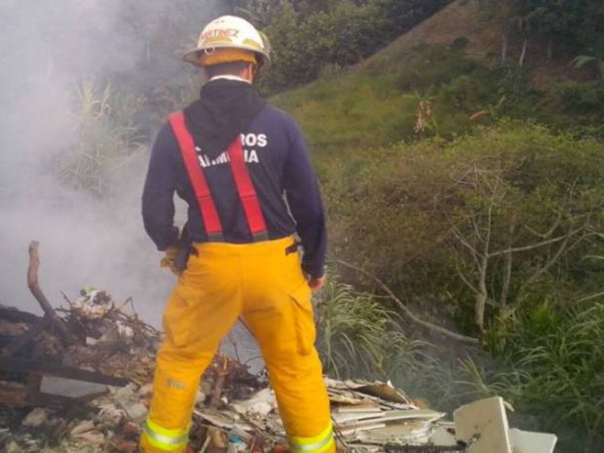 Tres hectáreas de bosque afectadas por incendio forestal en Calarcá