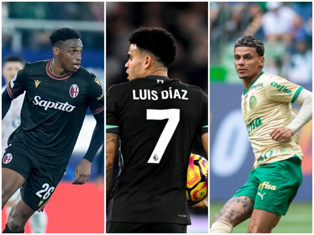 Los 10 jugadores colombianos que más se valorizaron en el 2024: ¿En qué puesto está Luis Díaz?