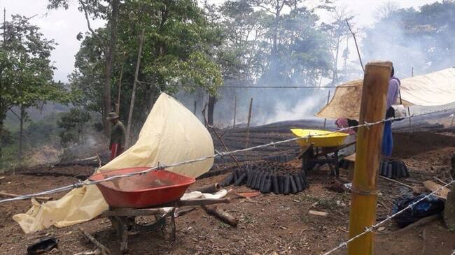 Denuncian que indígenas quemaron cultivos en una finca en Cauca. Foto: Suministradas por propietarios