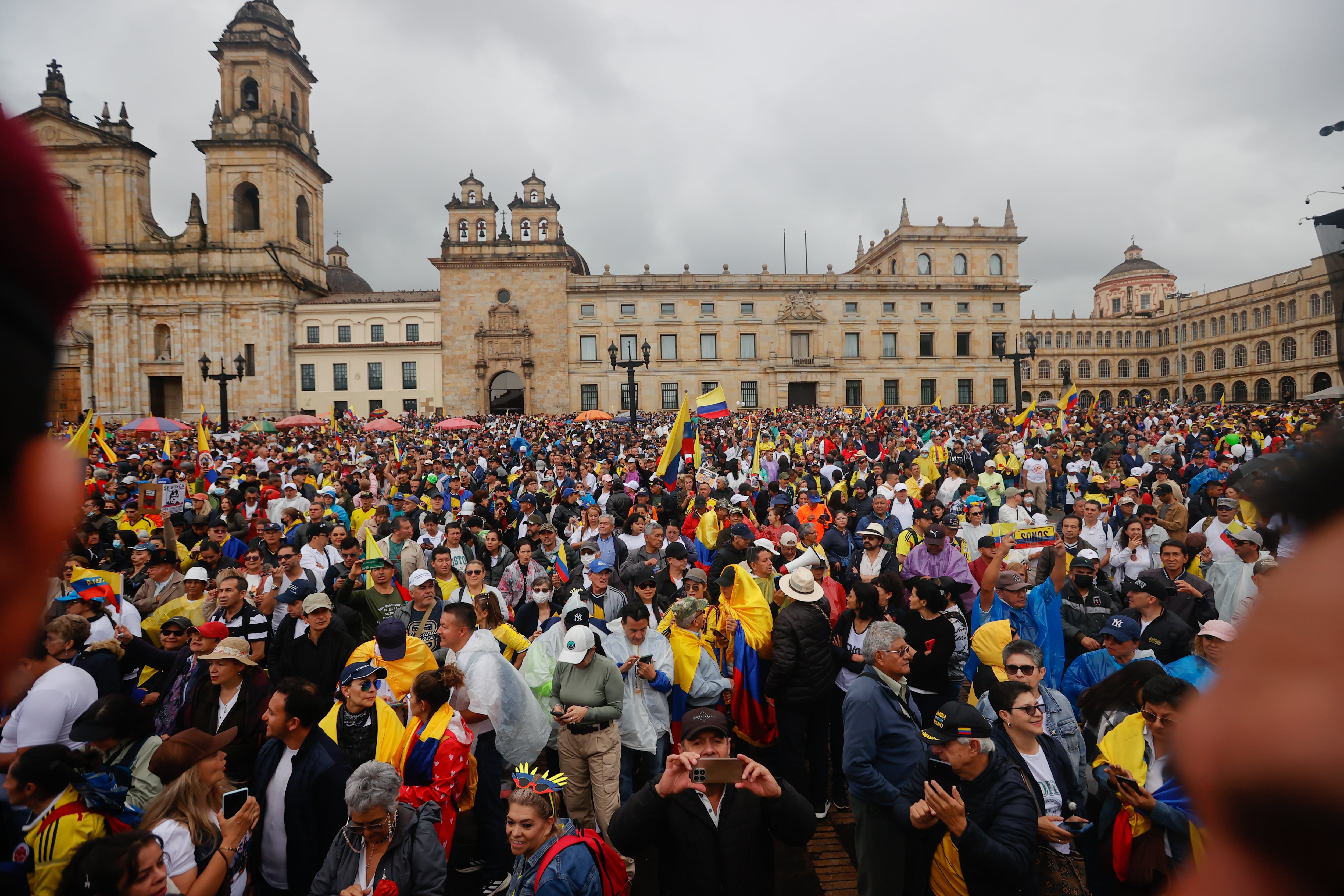 Marchas del 21 de abril en Bogotá, Medellín y Cali | Foto: Gettyimages