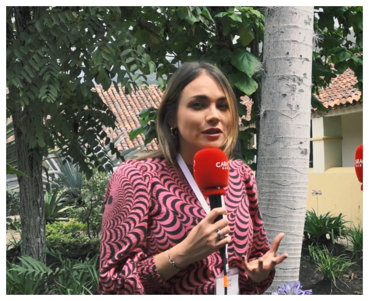 Carolina Arbeláez, miembro de la Cámara de Representantes, en el Festival de las Ideas