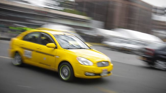 El AMB se encuentra realizando un estudio para definir las tarifas del transporte público individual, tipo taxi, que sea aplicable en la capital del Atlántico. Foto: Colprensa