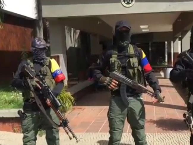 Disidentes de las Farc patrullan en Tibú