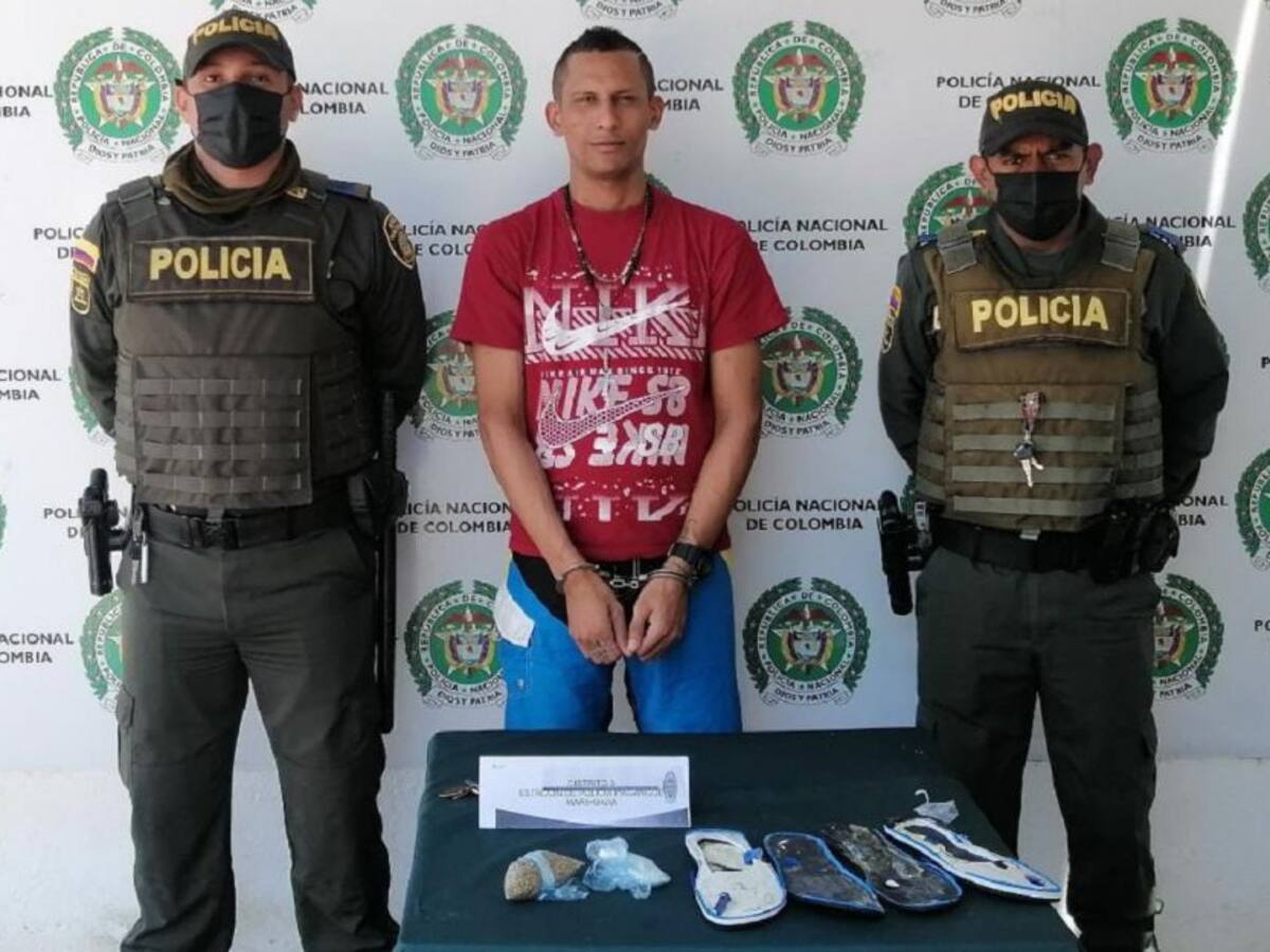'Chocolate' presuntamente intentaba meter droga a una estación de Policía