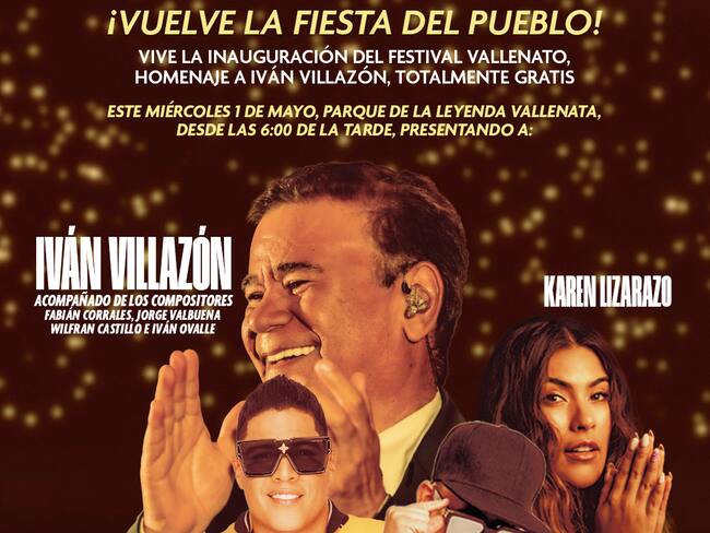Se inaugura el Festival Vallenato edición 57 homenaje a Iván Villazón