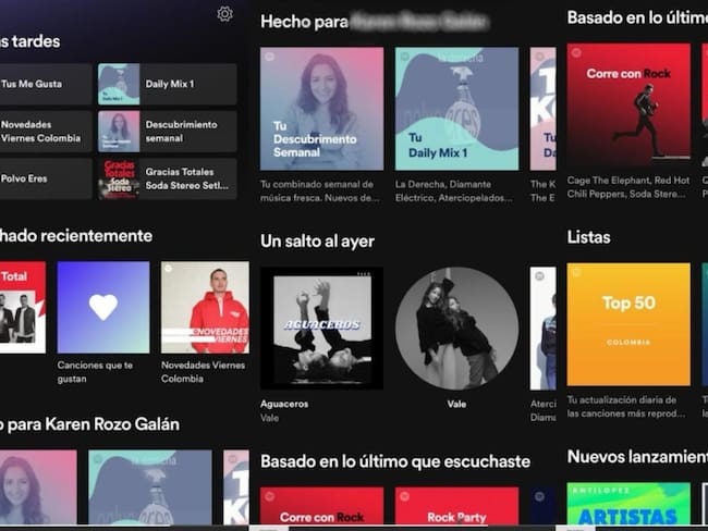Spotify rediseña su home, ahora es personalizado