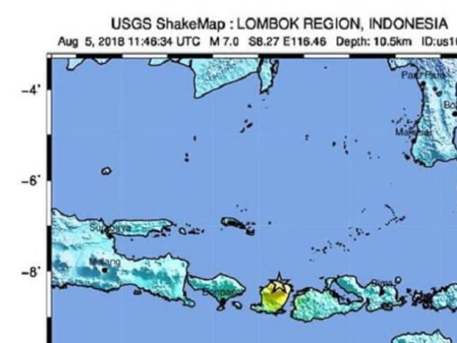 Al menos 19 muertos y decenas de heridos por sismo en Indonesia