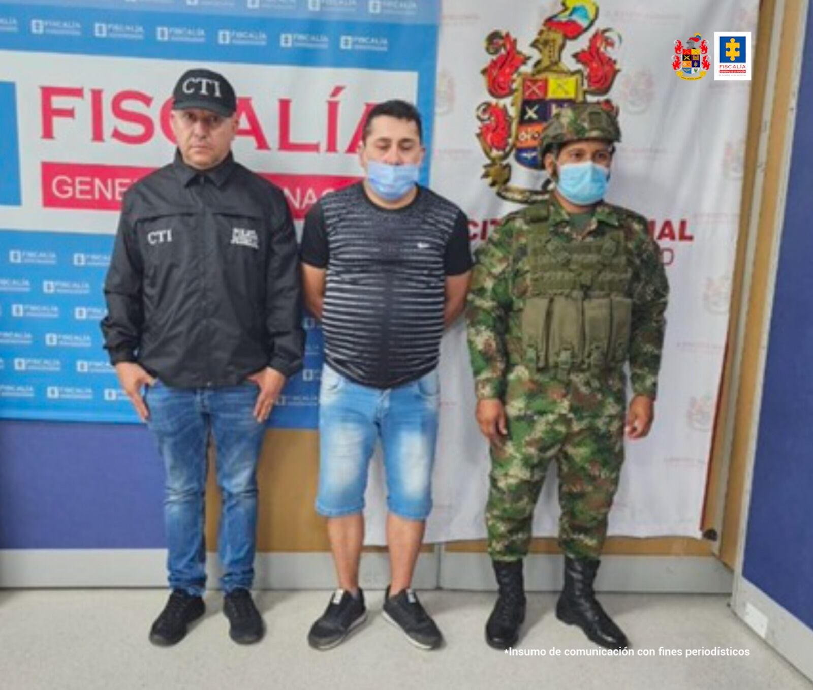 Carlos Eduardo Mejía fue capturado en un hotel de Ibagué