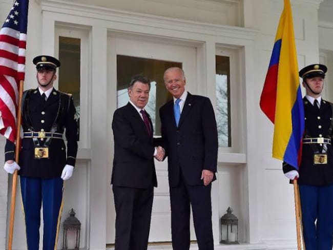 Santos y Biden hablaron del futuro del Plan Colombia y el proceso de paz