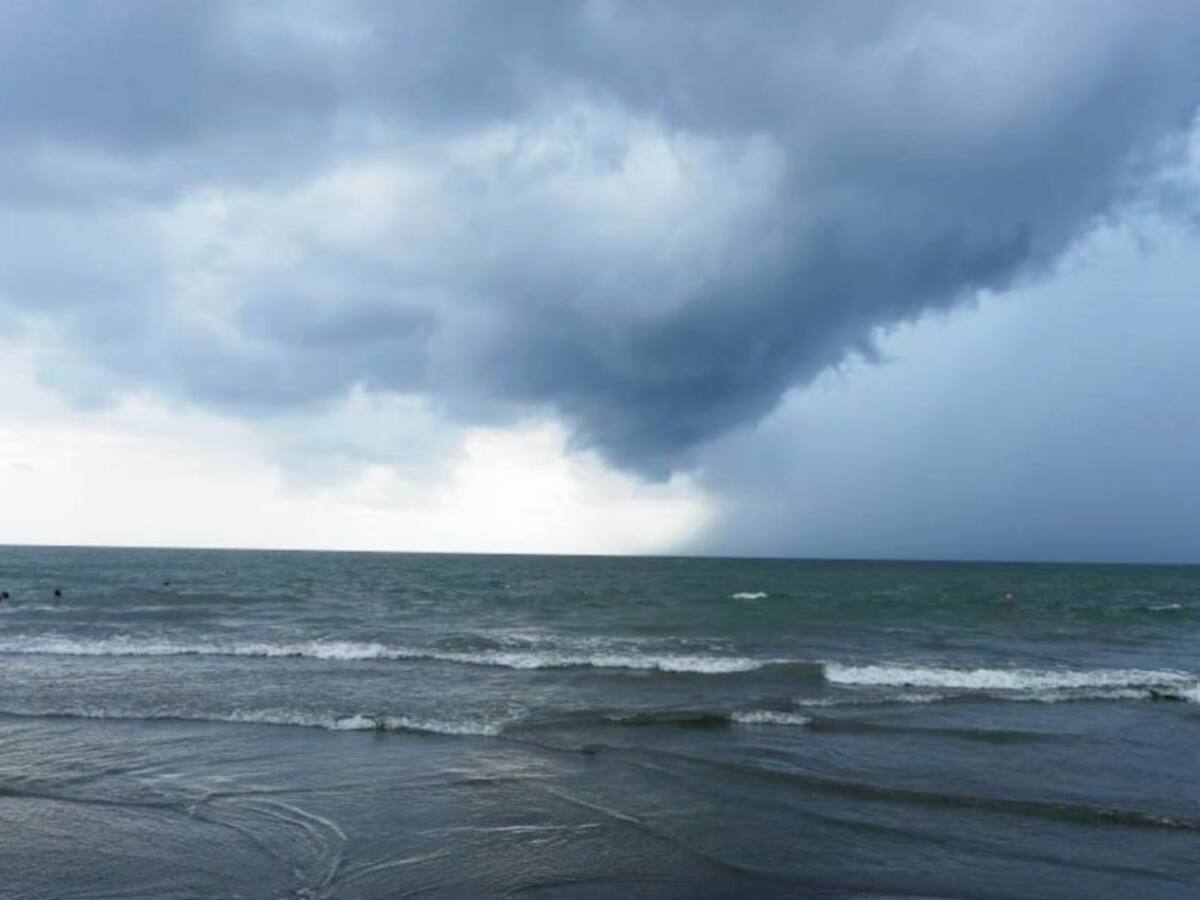 Se prevén lluvias y fuertes vientos en el litoral Caribe colombiano