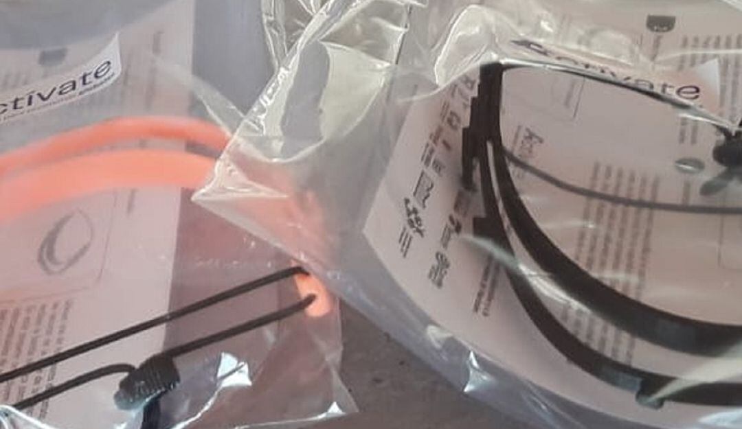 Máscaras para personal médico