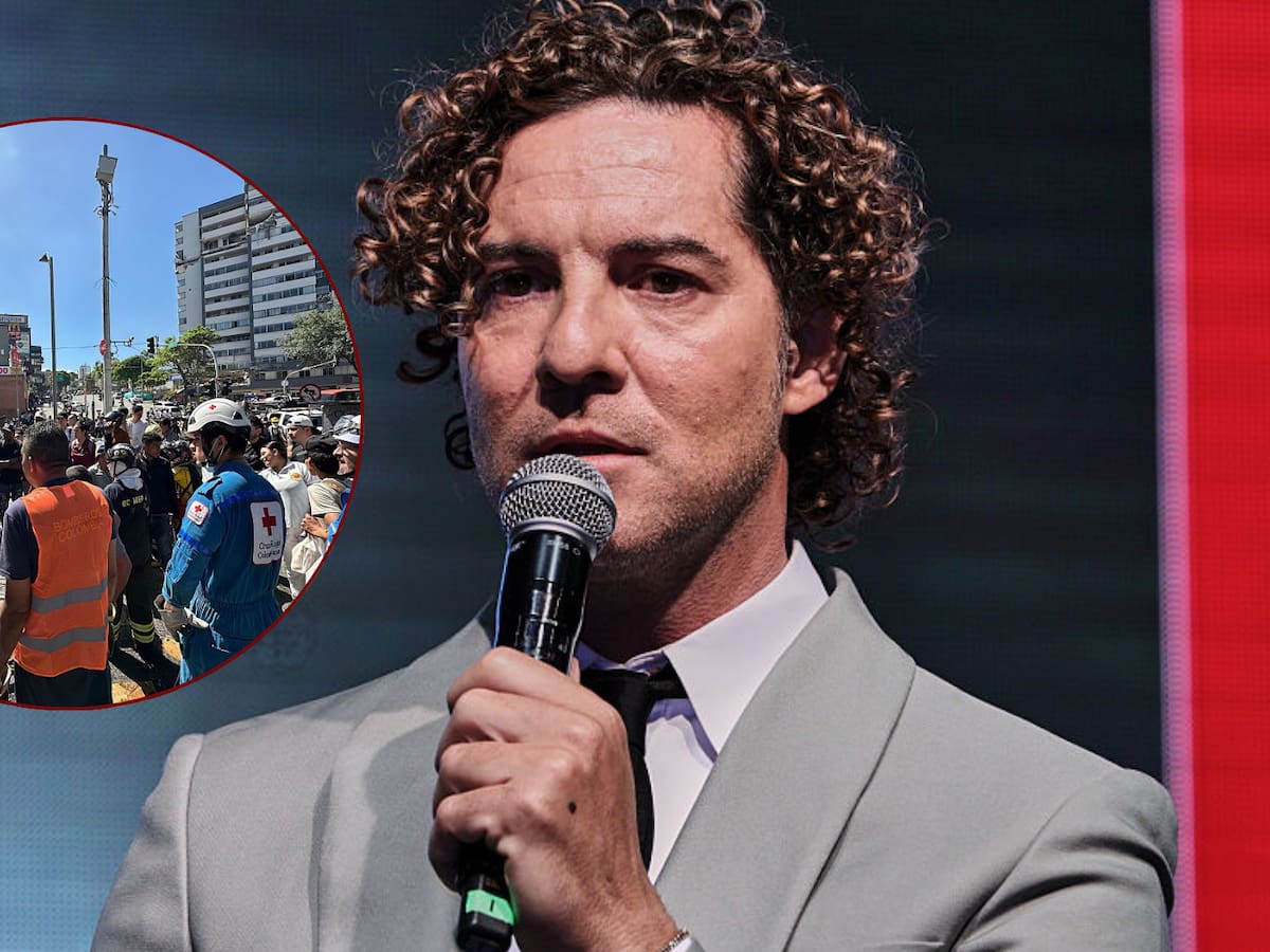 “Espero que no pase nada, Dios mío”: el susto de David Bisbal durante el terremoto en Colombia