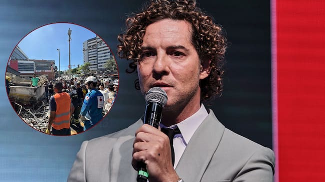 "Espero que no pase nada, Dios mío": el susto de David Bisbal durante el terremoto en Colombia. Foto: Getty Images/canva