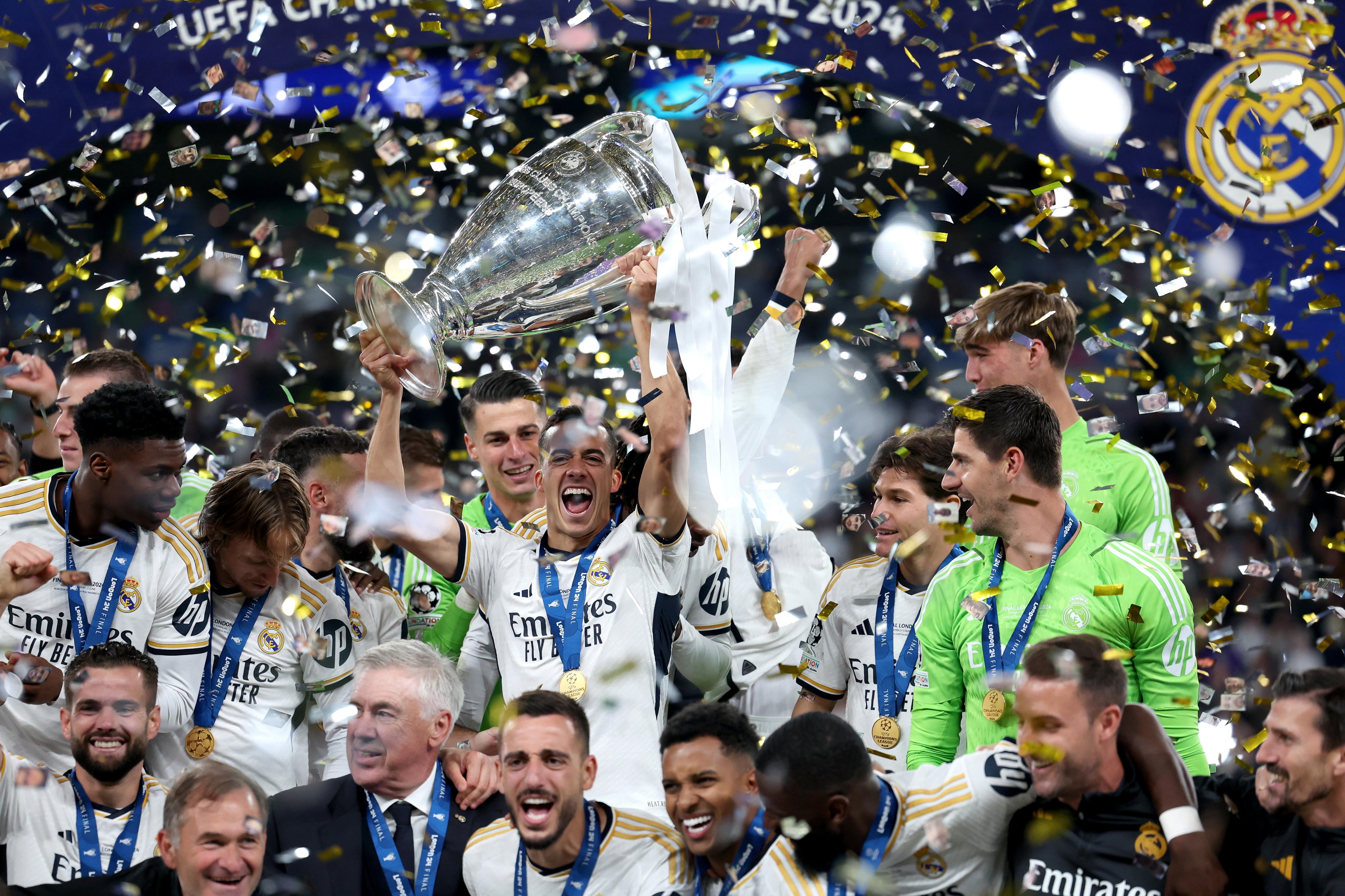 London (United Kingdom), 01/06/2024.- Real Madrid. (Liga de Campeones, Rusia, Reino Unido, Londres) EFE/EPA/NEIL HALL