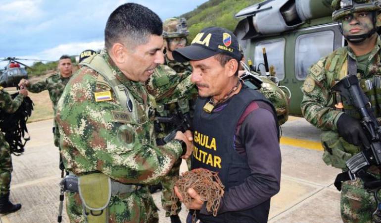 William Balmaceda fue recibido por Antonio María Beltrán comandante de la brigada 30 del Ejército  Nacional